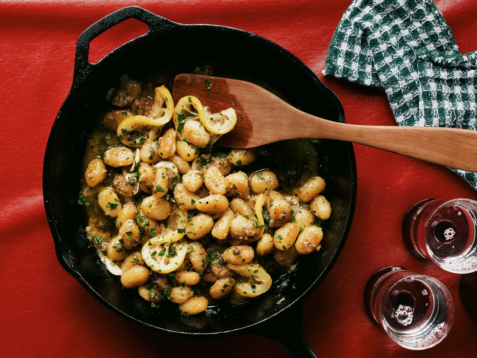 Gnocchi Piccata